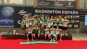 Andalucía, oro cadete en el CESA 2023. Fuente: Bádminton España